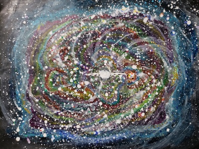 Frederick Stadler Art Fred The Living Galaxy Painting
